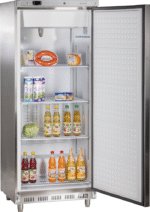 umluft gewerbekühlschrank kbs 702 u chr 641 liter, edelstahl, 1 tür kbs