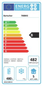 kühlschrank kgn1 112 edelstahl bartscher