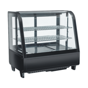Kühlvitrine RC 100B – 100 L, Schwarz – CoolHead