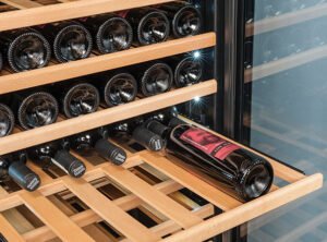 cw 518dt – 485 l weinkühlschrank, freistehend, doppelzone