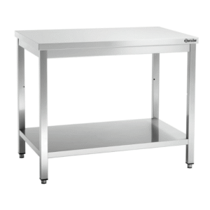 edelstahl arbeitstisch 700, b1000