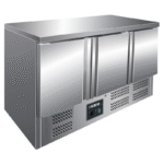 kühltisch, 3 türen, modell vivia s 903 s/s top 251 liter, +2/+8 °c saro