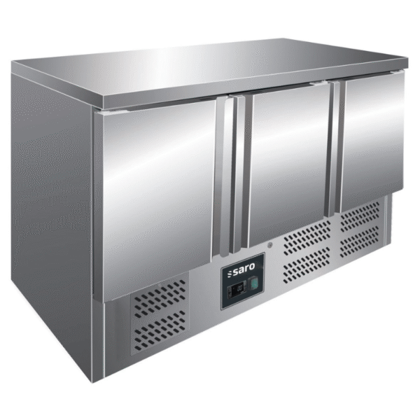 kühltisch, 3 türen, modell vivia s 903 s/s top 251 liter, +2/+8 °c saro kühltisch, 3 türen, modell vivia s 903 s/s top 251 liter, +2/+8 °c saro
