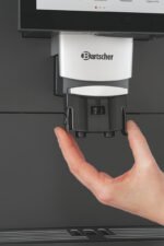 kaffeevollautomat easy plus 550 – 4 l tank, 550 g bohnenbehälter, schwarz – bartscher