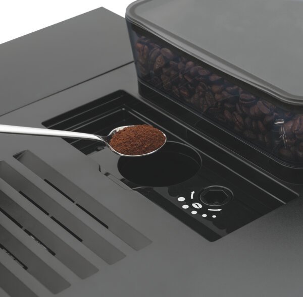 kaffeevollautomat easy plus 550 – 4 l tank, 550 g bohnenbehälter, schwarz – bartscher