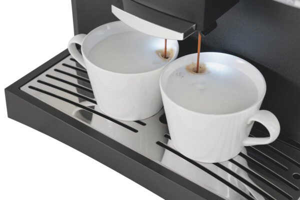 kaffeevollautomat easy plus 550 – 4 l tank, 550 g bohnenbehälter, schwarz – bartscher