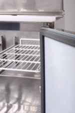 saladette kbs 900 – 247 l, edelstahl, mit schneidbrett – kbs