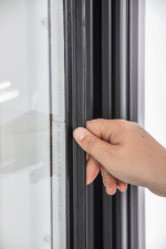 glastürkühlschrank kbs 1250 gdu – 1068 l, schiebetüren, weiß – kbs