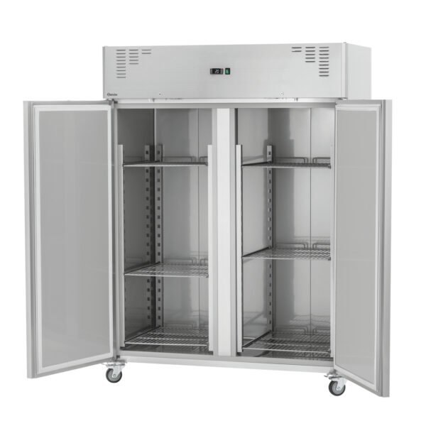 kühlschrank kgn2 212 | doppeltüriger edelstahl gewerbekühlschrank, 1.350 liter bartscher