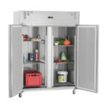 kühlschrank kgn2 212 | doppeltüriger edelstahl gewerbekühlschrank, 1.350 liter bartscher