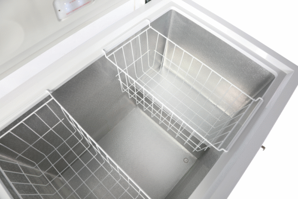 tiefkühltruhe kbs 27 – 201 l, hebedeckel, weiß – kbs