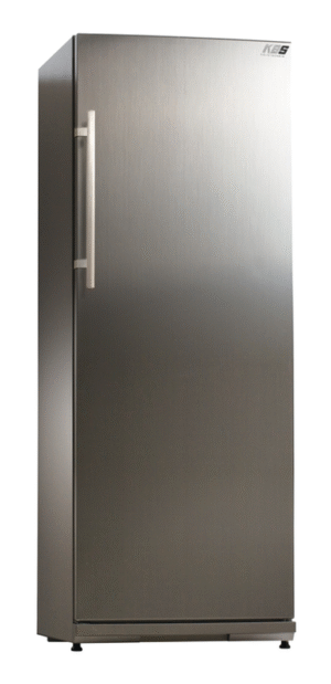 tiefkühlschrank tk 311 silver – 232 l, edelstahl volltür – kbs