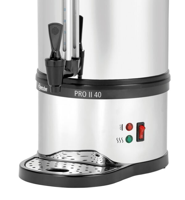 kaffeemaschine pro ii 40 – 6 l, edelstahl, warmhaltefunktion – bartscher