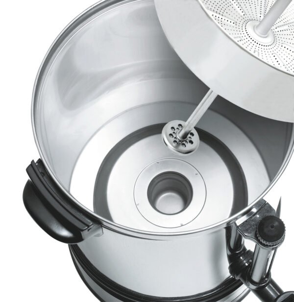 kaffeemaschine regina plus 40 – 6,8 l, edelstahl, warmhaltefunktion – bartscher