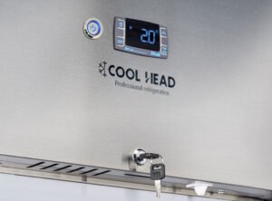 mr 7 – kühlschrank 600 liter, edelstahl, digitalsteuerung & umluftkühlung coolheadeurope