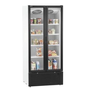 glastürenkühlschrank gtk2 221, 804 liter, doppelt verglaste flügeltüren bartscher