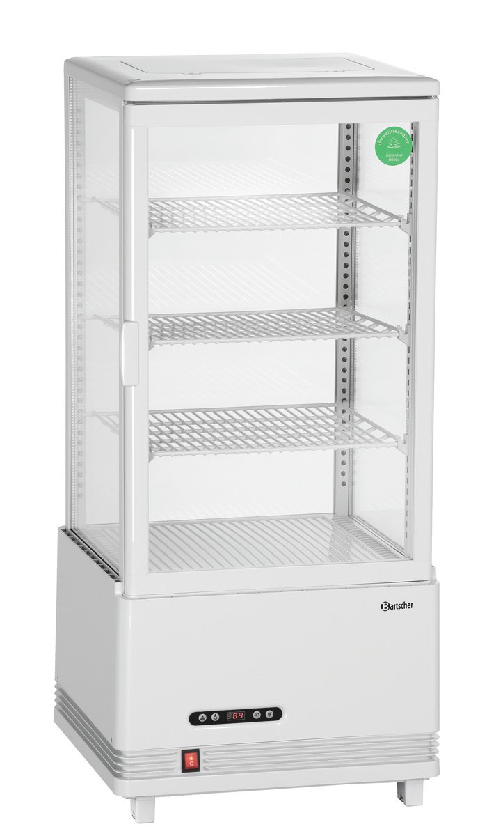 Bartscher Mini-Kühlvitrine 78L-WE/L