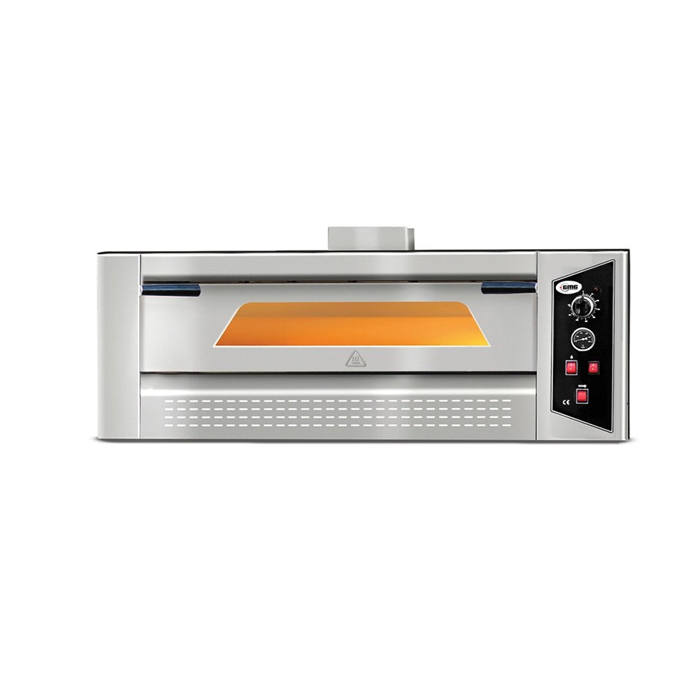 GMG Gas-Pizzaofen PFG 6 – 6x Ø30 cm, 7,5 kW, 400 V, Edelstahl 1 Backkammer