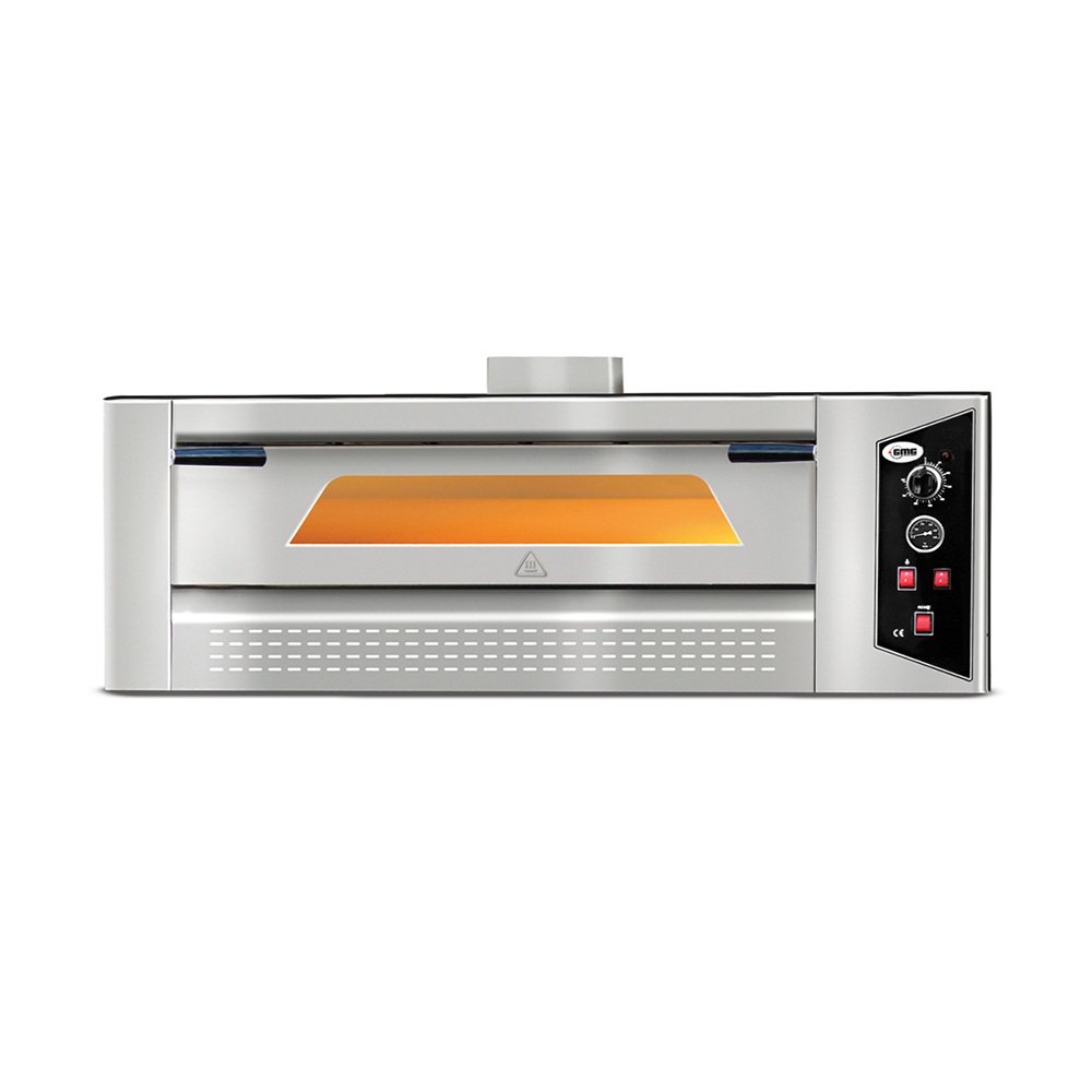 GMG Gas-Pizzaofen PFG 9 – 9x Ø30 cm, 10 kW, 400 V, Edelstahl 1 Backkammer