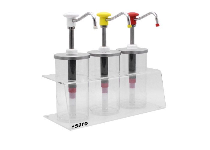 SARO Dosierdispenser Modell PLX-R-BK-1650 ml