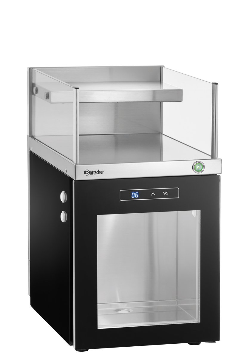 Bartscher Milchkühlschrank-Tassenwärmer-Kombi
