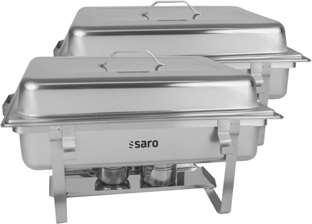 SARO Chafing Dish Twin-Pack Modell ELENA