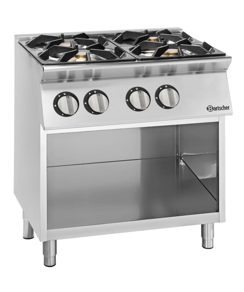 Bartscher Gasherd 900 4 Flammen OU