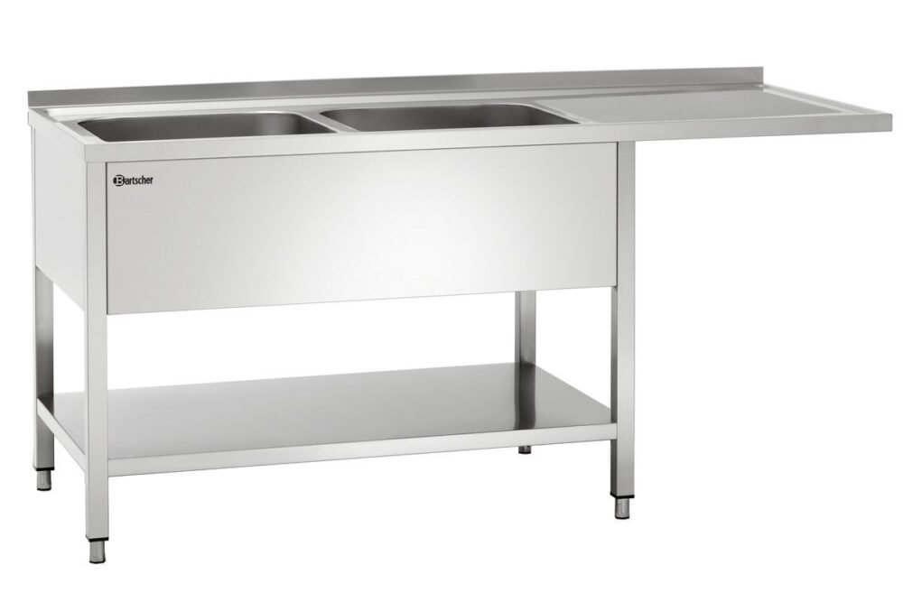 Bartscher Spülcenter 700, B1800 2 Becken LI