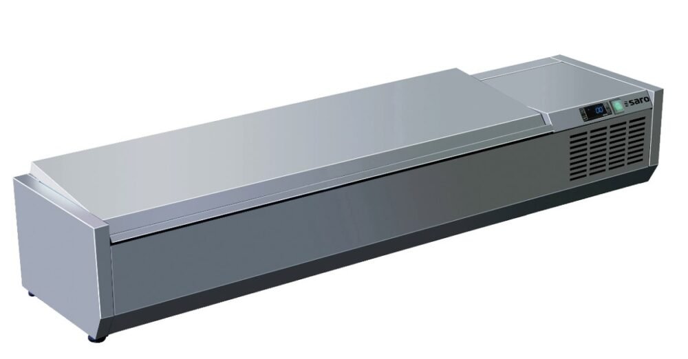 SARO Kühlaufsatz mit Deckel - 1/3 GN, Modell VRX 1500 S/S