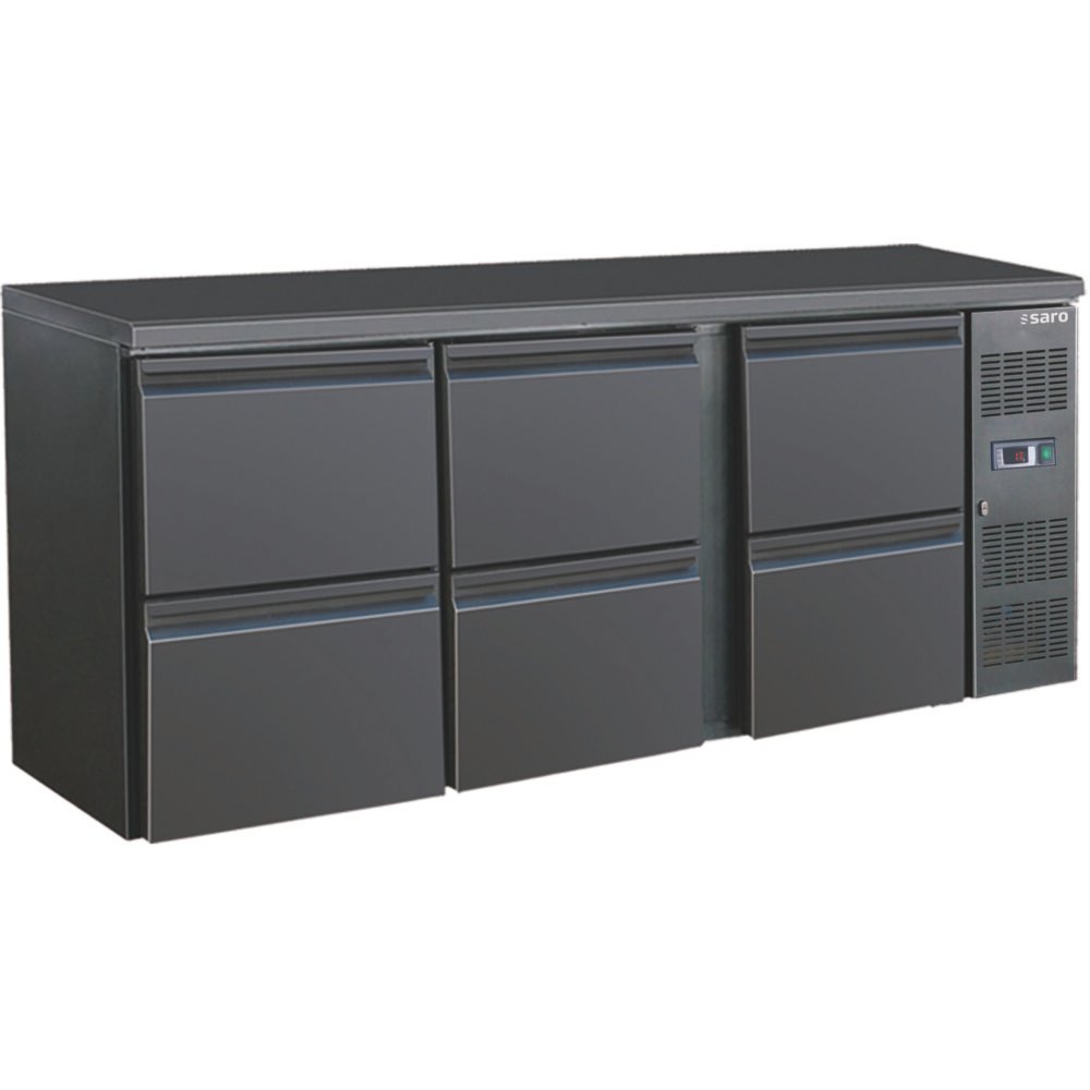 SARO Barkühler mit 3 x 2 Schubladen, Modell BC 3100-S6