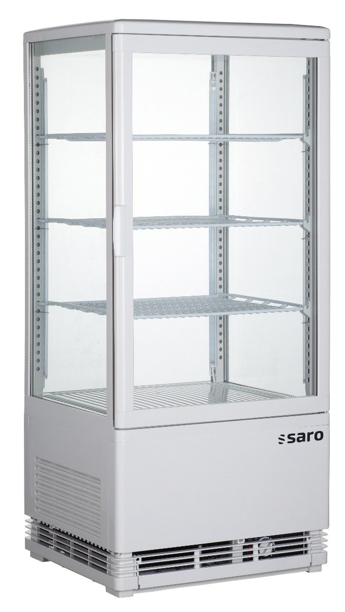 SARO Kühlvitrine 78 Liter, Modell SC 80 weiß