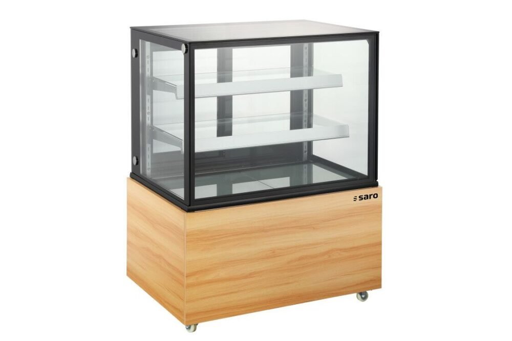 SARO Kuchenvitrine, Holzdekor, 300 Liter, Modell MAXIME AV