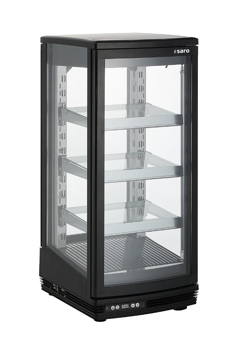 SARO Kühlvitrine Modell SC 95, schwarz