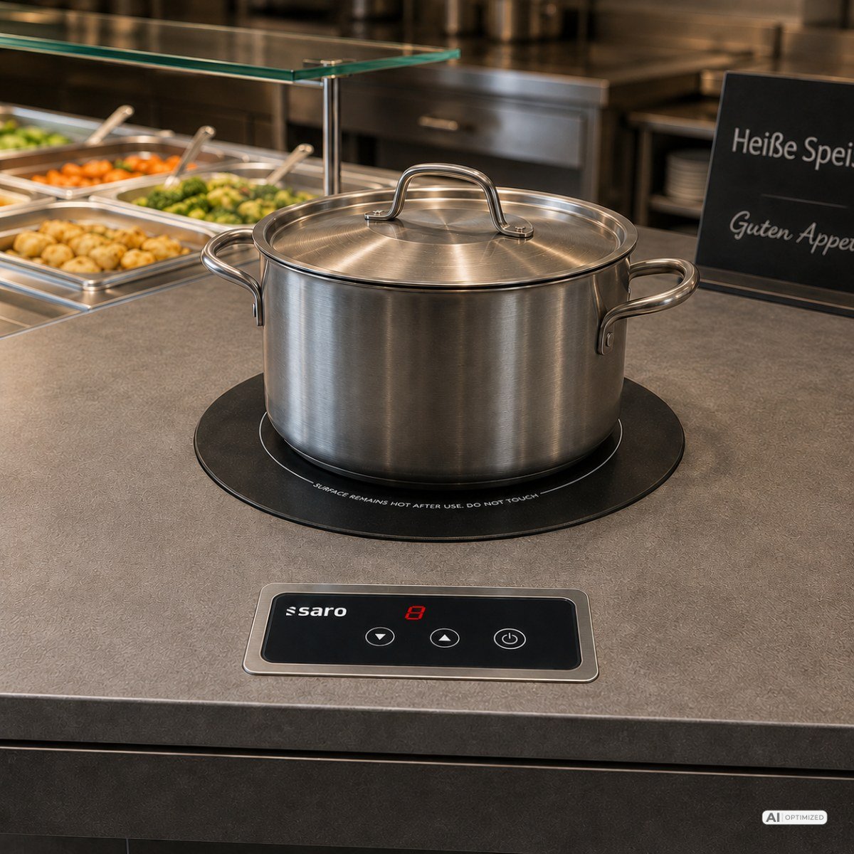 SARO Einbau-Induktionsplatte Modell EVA
