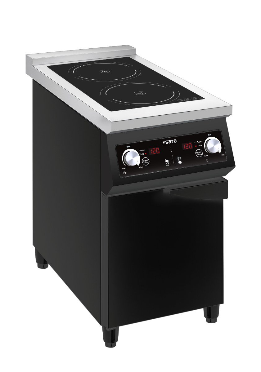 SARO Induktionsherd mit 2 Feldern Modell JOHANN