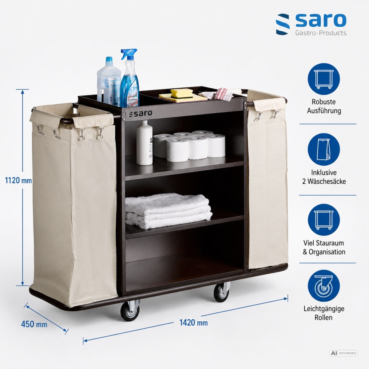 SARO Zimmerservicewagen Modell AF 258