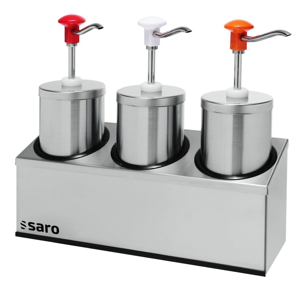 SARO Saucenspender, 3 x 2,25 ltr., Modell PD-006
