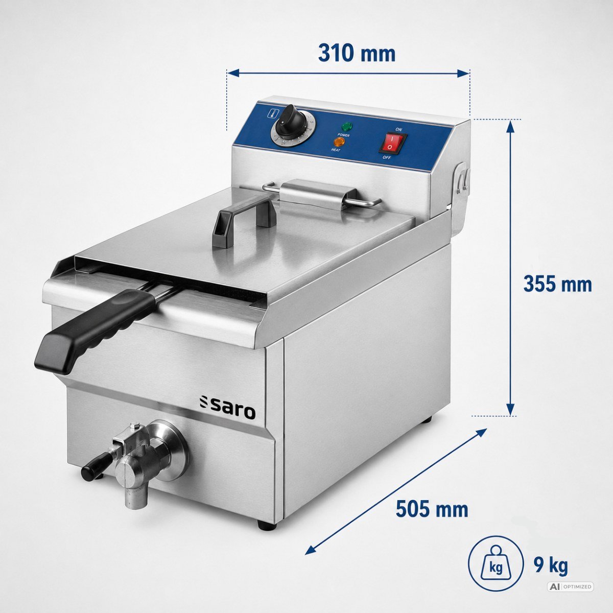 SARO Fritteuse Modell FT 13