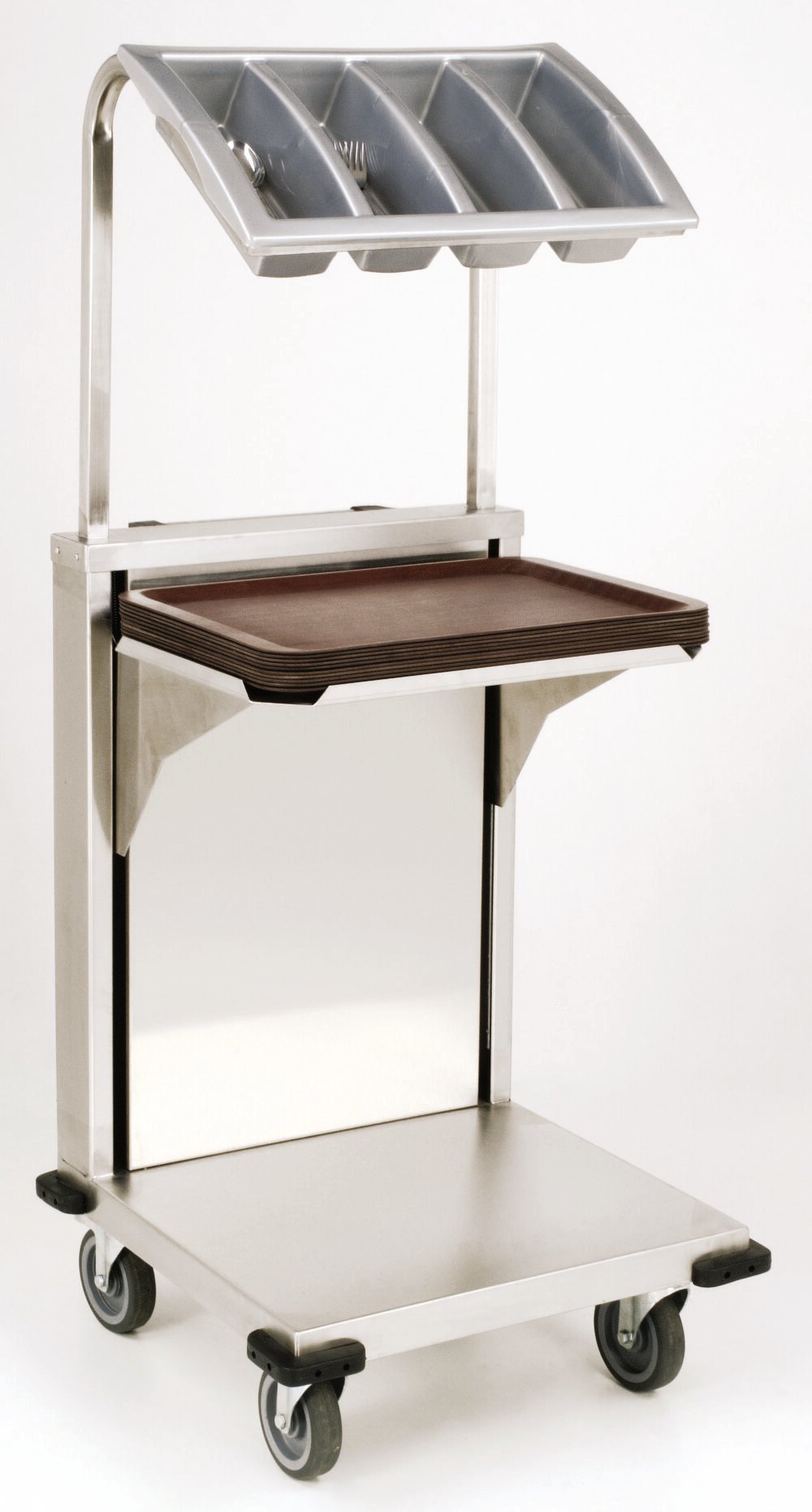 SARO Tablettspender 304er Edelstahl+Besteckkasten Modell TAB2