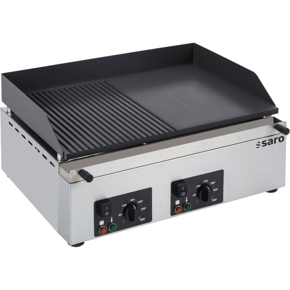 SARO Griddleplatte Modell GPK 610 1/2 gerillt
