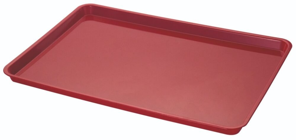 SARO ABS Tablett 590 x 410, Farbe: Rot, VPE 20