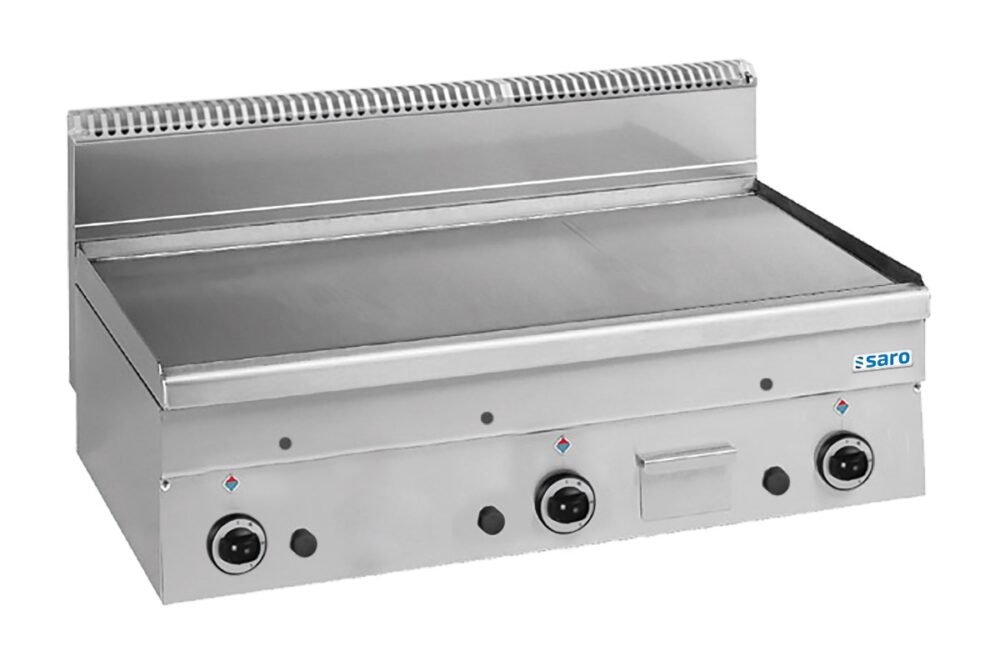 SARO Gasgrillplatte glatt Tischodell GFT106L