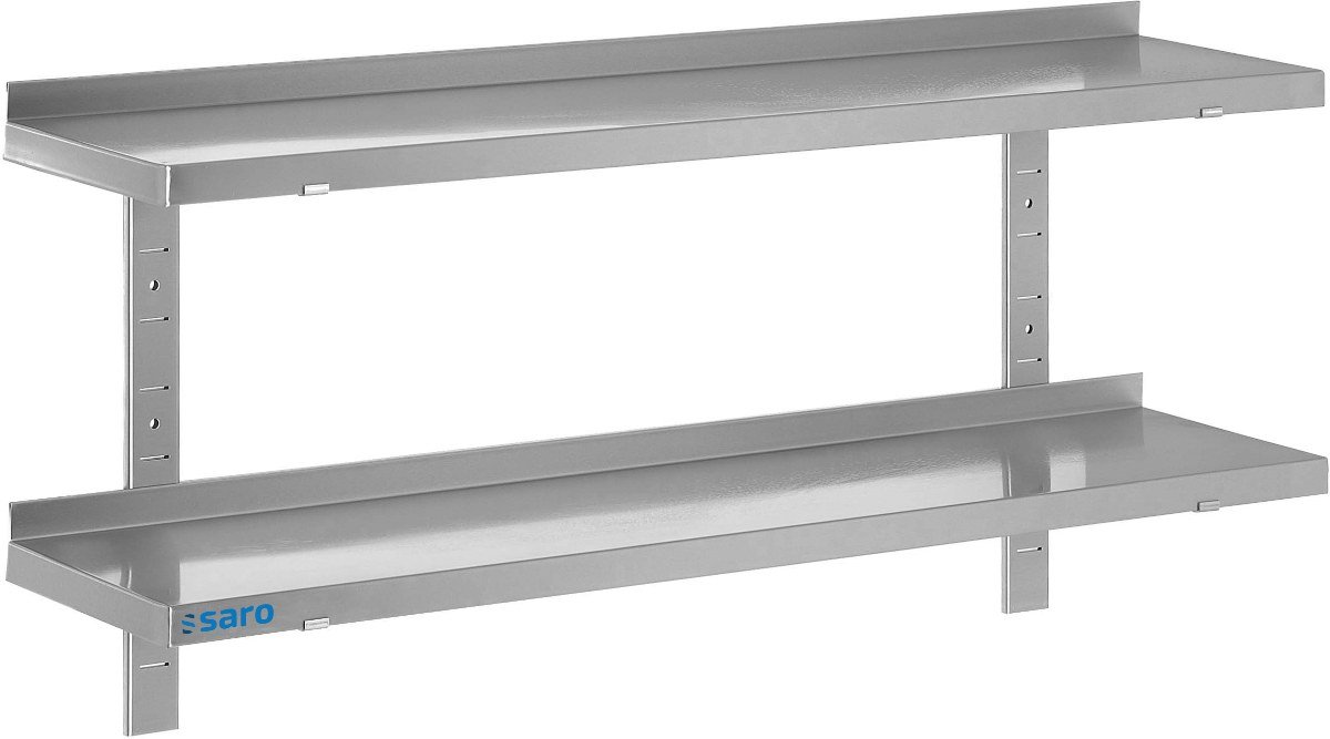 SARO Wandbord, 2 Borde 1200mm